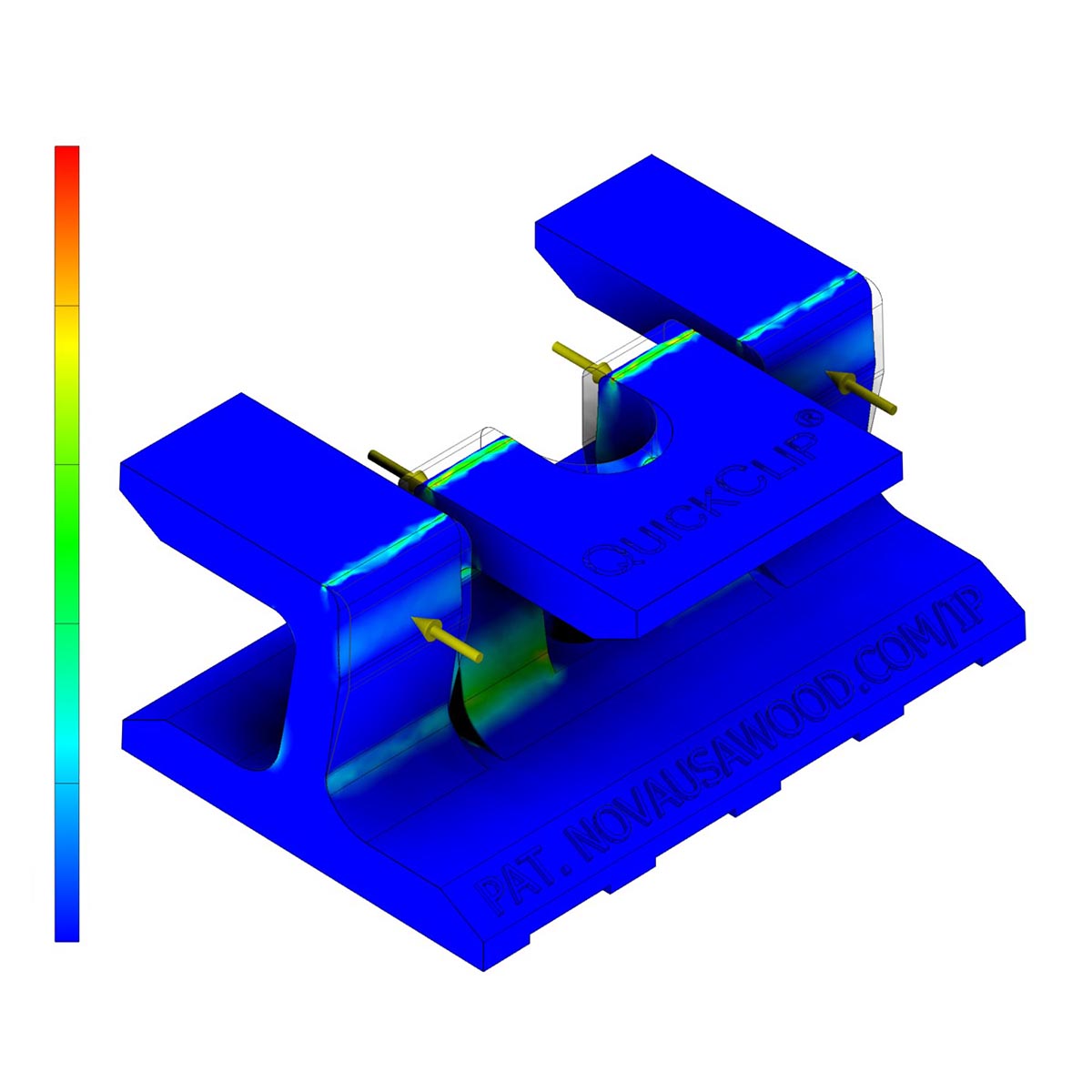 Nova's ExoDek QuickClip for Decking is presented by our mechanical engineer